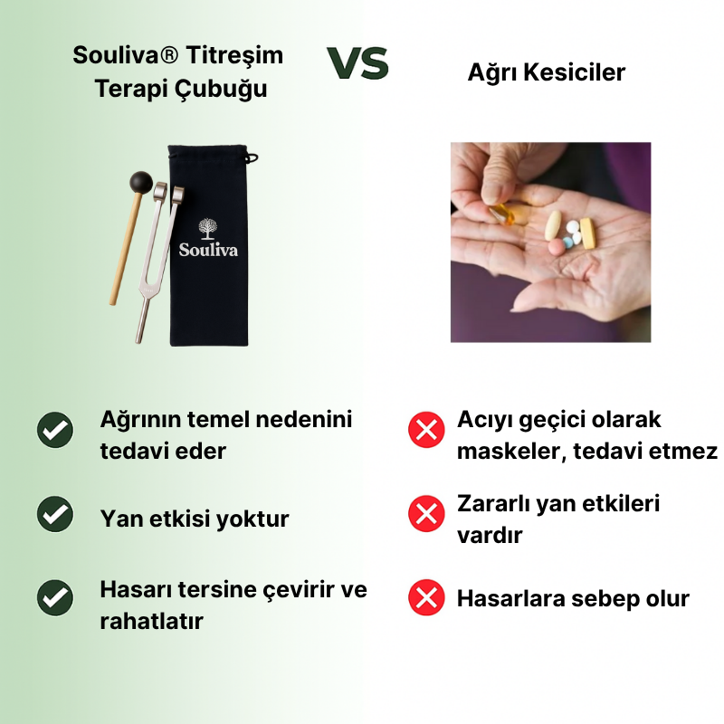 Liberocean® Souliva 128 Hz Titreşim Terapi Çubuğu